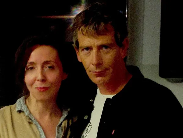 Slow West star Ben Mendelsohn with Anne-Katrin Titze in New York